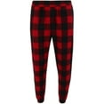 thumbnail image 1 of CTM  Flannel Plaid Jogger Pant (Men), 1 of 4