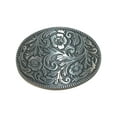 thumbnail image 1 of CTM Floral Print Belt Buckle, 1 of 2