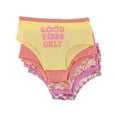thumbnail image 1 of CTM Girl's Colorful Boy Short Underwear (5 Pack), 1 of 8