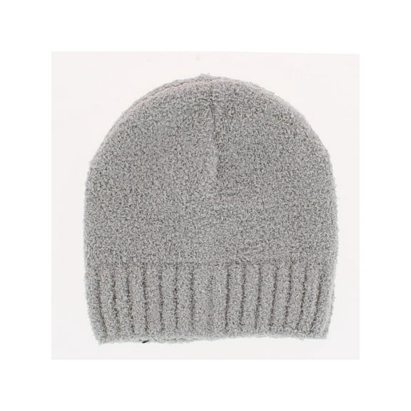 CTM Girl's One Size Fits Most Solid Soft Winter Knit Beanie Hat