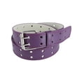 thumbnail image 1 of CTM Girl's Perforated Casual Belt with Roller Buckle, 1 of 5