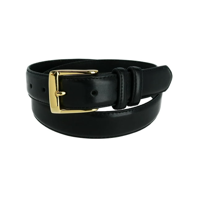 CTM Gold Buckle Belt (Men Big & Tall)