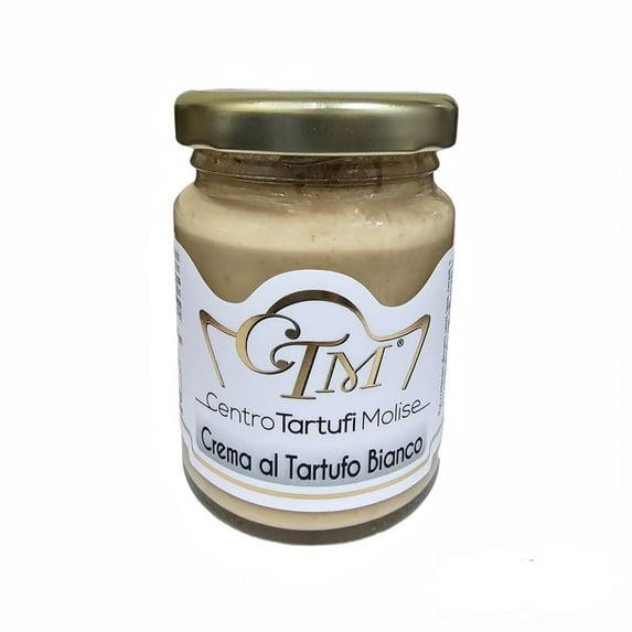 CTM Gourmet White Truffle Sauce (2.82oz) Ideal for Pasta dishes PRESERVATIVE FREE- 100% ITALIAN PRODUCT