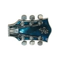 thumbnail image 1 of CTM Guitar Head Belt Buckle, 1 of 4