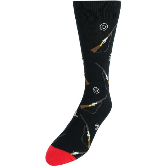 CTM  Hunting Themed Crew Socks (Men)