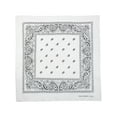 thumbnail image 1 of CTM Individually Folded & Packaged Paisley Print Cotton Bandana, 1 of 4
