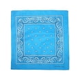 thumbnail image 1 of CTM Individually Folded & Packaged Paisley Print Cotton Bandana, 1 of 1