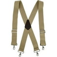 thumbnail image 1 of CTM  Industrial Terry Logger Suspenders with Metal Swivel Hook Ends (Men), 1 of 3