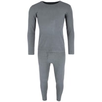 CTM Insulated Thermal Underwear Long Sleeve and Pant Set by Wootie (Men Big & Tall)