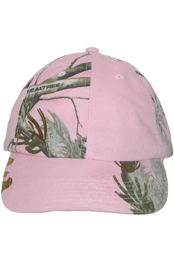 Kati Treestand Pink Camo Baseball Hat (Women)