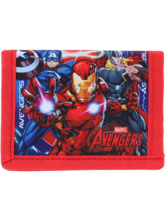 Kid's Marvel Avengers Dooms Day Hook & Loop Closure Bi Fold Wallet