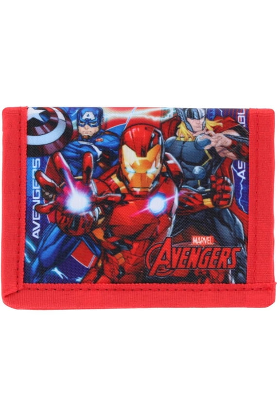 Kid's Marvel Avengers Dooms Day Hook & Loop Closure Bi Fold Wallet