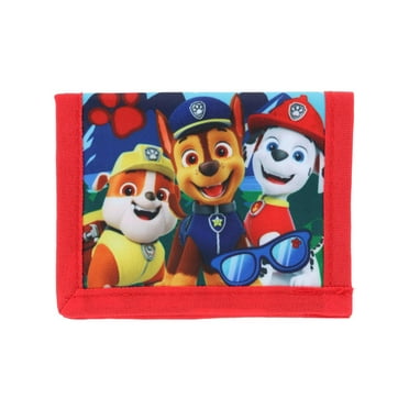 CTM Kid's Paw Patrol Bifold Wallet with Hook and Loop Closure