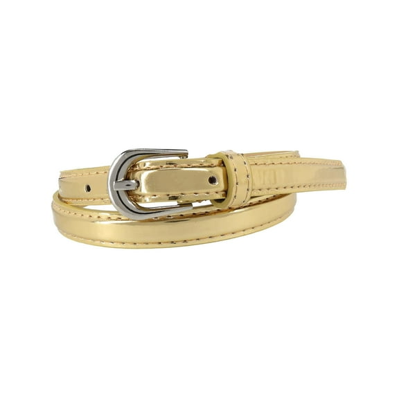 CTM Kid's 1/2 Inch Skinny Dress Belt