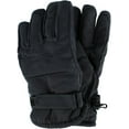thumbnail image 1 of CTM Kids' 3-6 Thinsulate Lined Waterproof Winter Gloves, 1 of 4