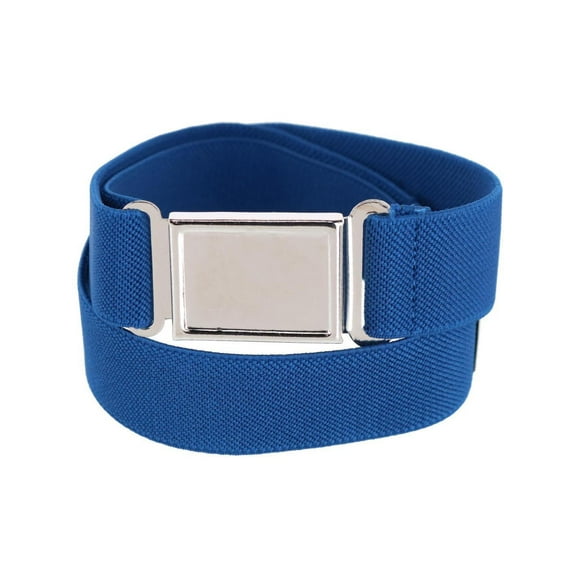 CTM Kids' Adjustable Elastic Belt with Magnetic Buckle