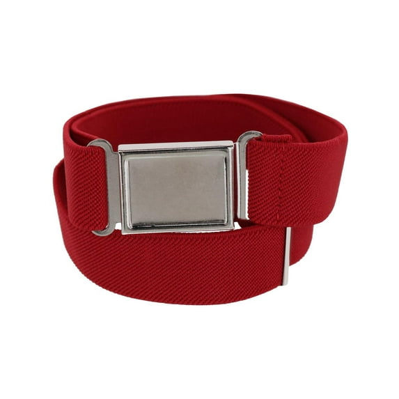 CTM Kids' Adjustable Elastic Belt with Magnetic Buckle