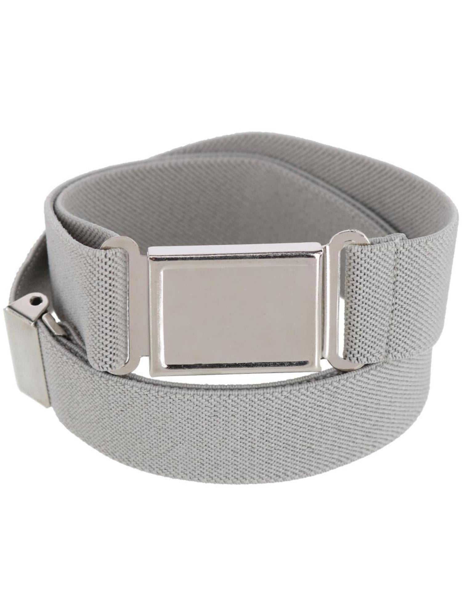 CTM Kids' Adjustable Elastic Belt with Magnetic Buckle
