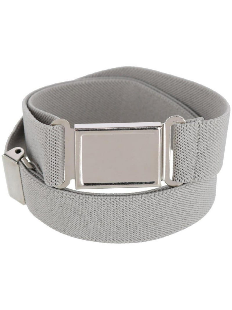 CTM Kids' Adjustable Elastic Belt with Magnetic Buckle