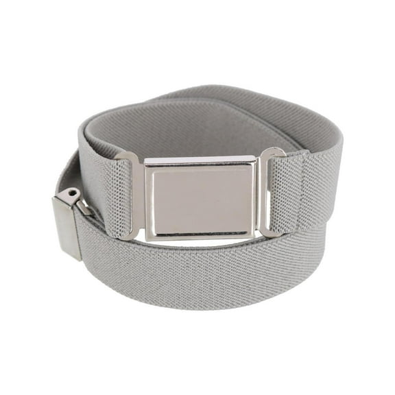CTM Kids' Adjustable Elastic Belt with Magnetic Buckle