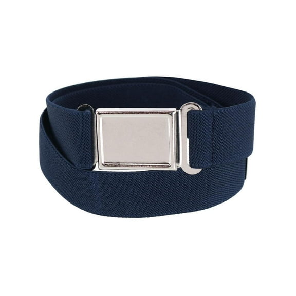 CTM Kids' Adjustable Elastic Belt with Magnetic Buckle