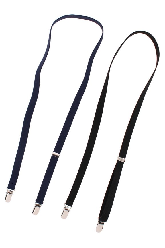 Kids' Elastic 1/2 Inch One Piece Adjustable Mitten Clips (2 Pack)