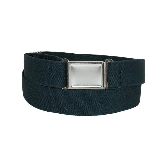 CTM Kids' Elastic Stretch Adjustable Belt with Magnetic Buckle