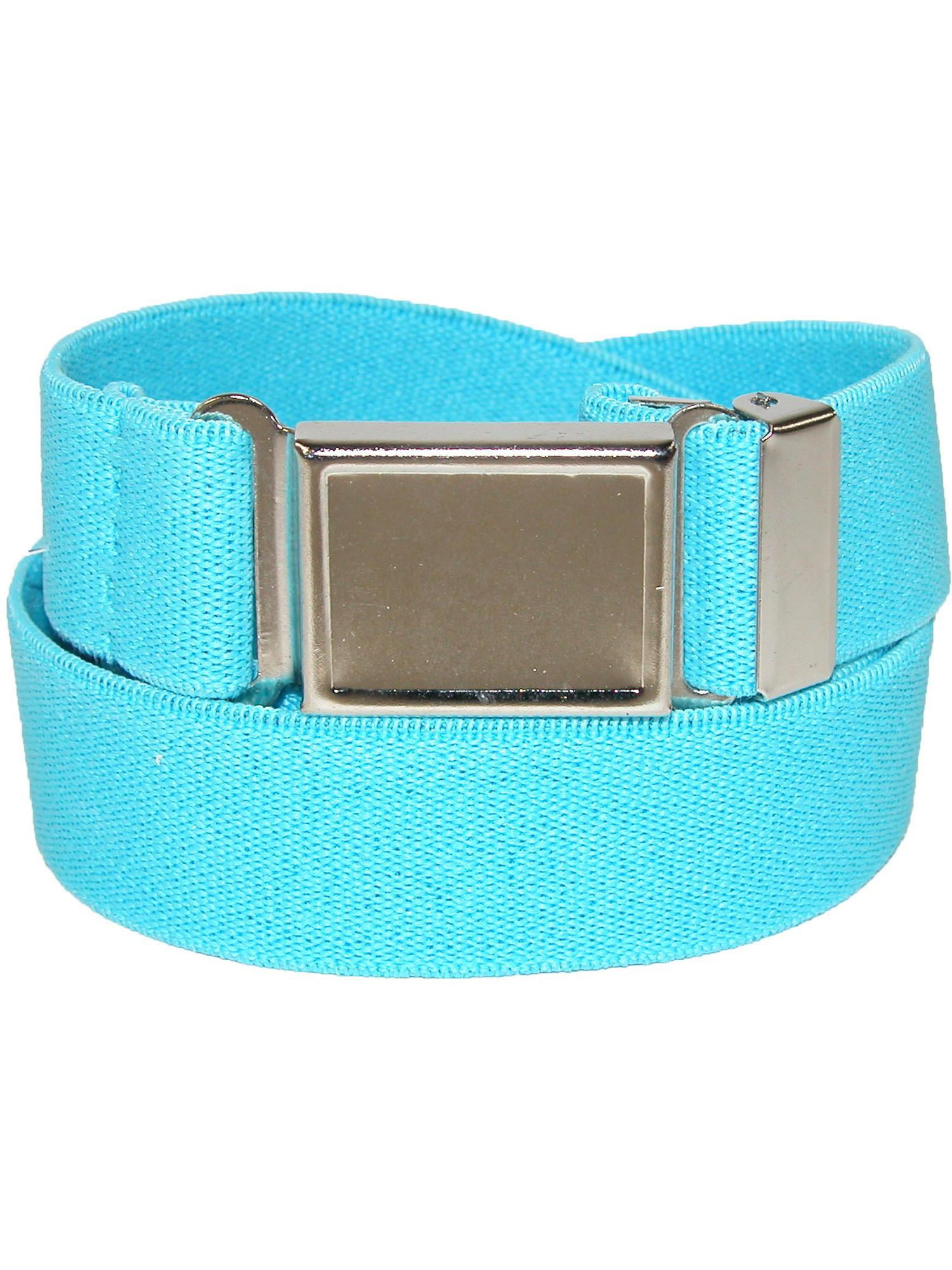 CTM Kids' Elastic Stretch Adjustable Belt with Buckle