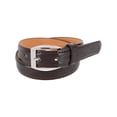 thumbnail image 1 of CTM Kids' Embossed Leather Western Belt, 1 of 4