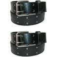 thumbnail image 1 of CTM Kids' Leather Two Hole Jean Belt (Pack of 2), 1 of 4