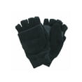 thumbnail image 1 of CTM Kids' and Teens' Fleece Convertible Fingerless Winter Mitten / Gloves, 1 of 2