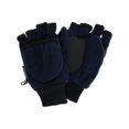 thumbnail image 1 of CTM Kids' and Teens' Fleece Convertible Fingerless Winter Mitten / Gloves, 1 of 3