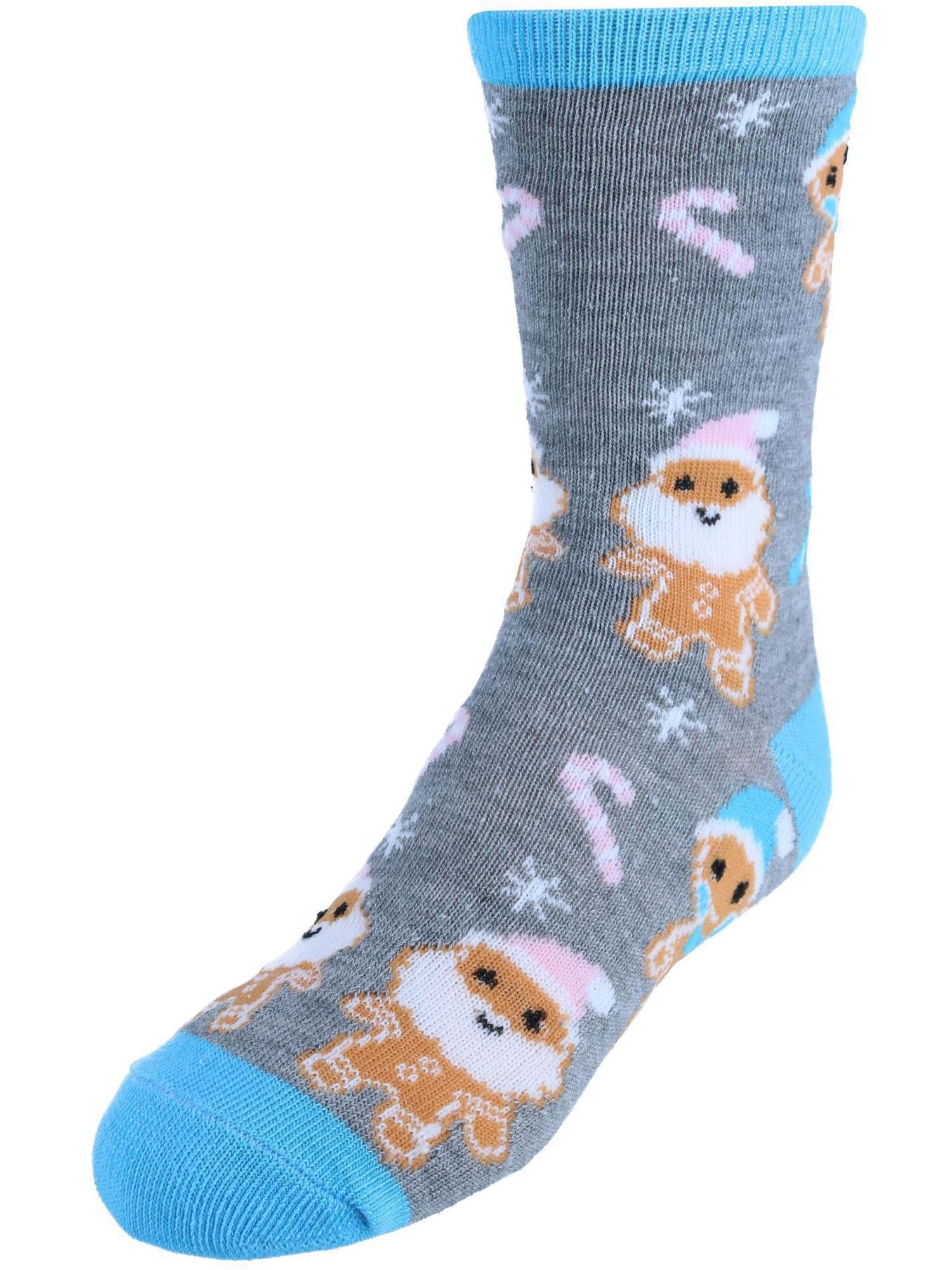 CTM Kids's Assorted Novelty Christmas Socks