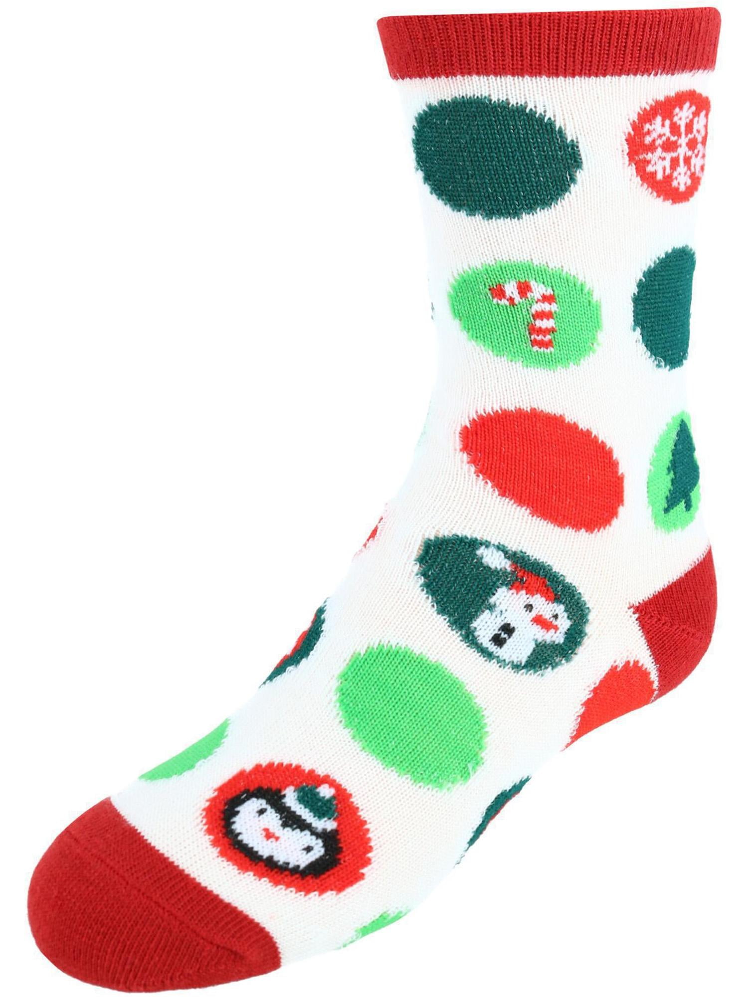 CTM Kids's Assorted Novelty Christmas Socks