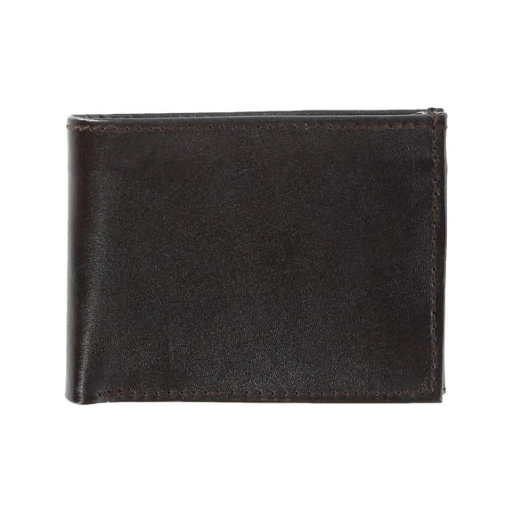 CTM  Leather Bifold Wallet with Snap Insert Cover (Men)