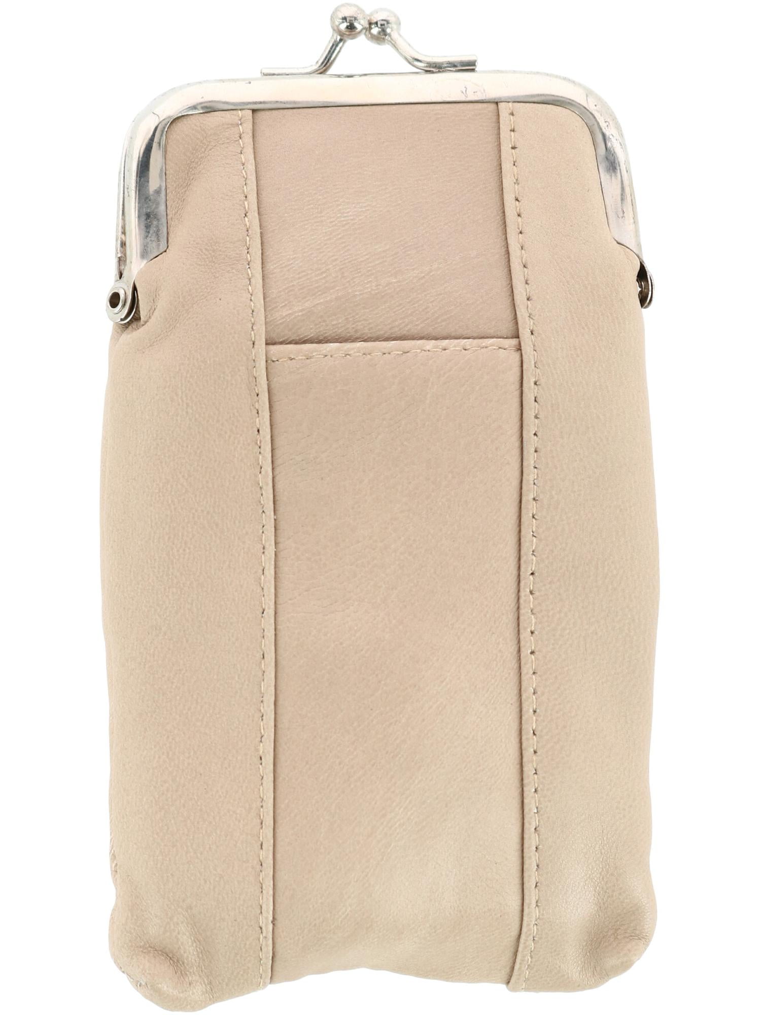 CTM Leather Cigarette Case with Lighter Pocket (Women)