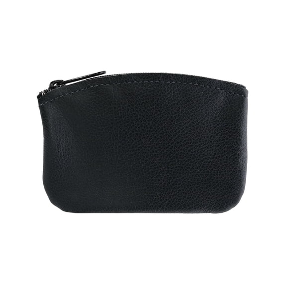 CTM Leather Credit Card Pouch and Coin Holder