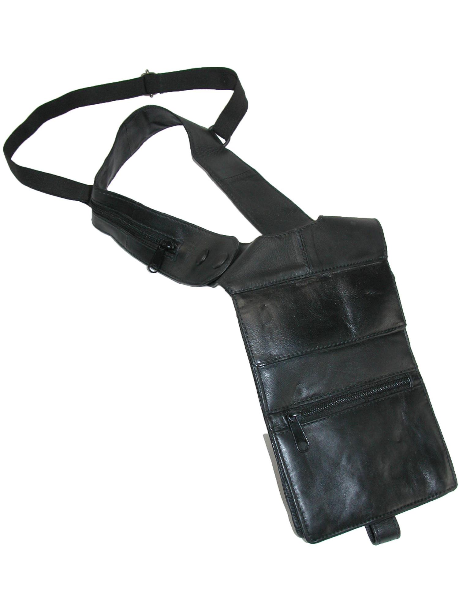 CTM Leather Deluxe Travel Shoulder Wallet - image 1 of 2