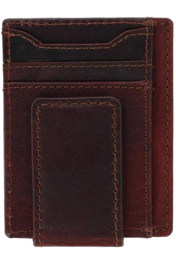 Leather Front Pocket Money Clip (Men)