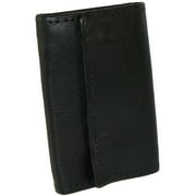 CTM  Leather Key Case with Exterior Pocket (Men)