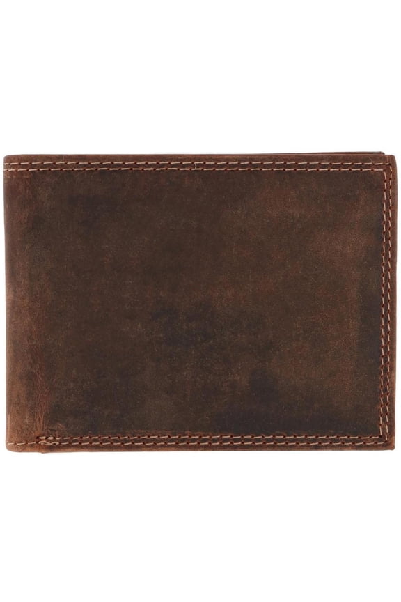Leather RFID Bifold Wallet (Men)