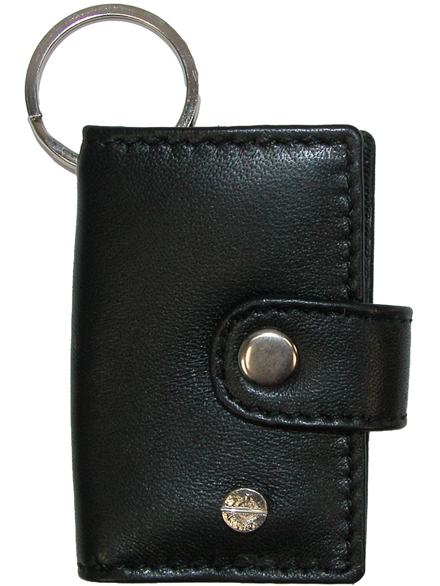 CTM Leather Scan Card Key Chain Wallet - image 1 of 3