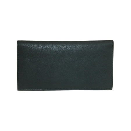CTM Leather Solid Color Checkbook Cover Wallet price history and forecast - CTM CTM Leather Solid Color Checkbook Cover Wallet