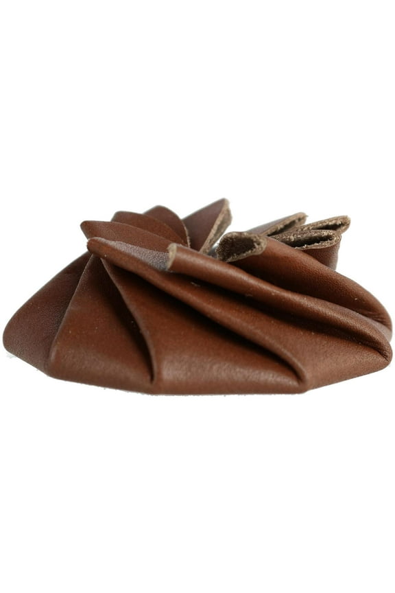 Leather Squeeze Coin Change Pouch