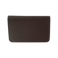 thumbnail image 1 of CTM Leather Top Stub Checkbook Cover Wallet, 1 of 2