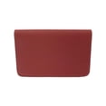 thumbnail image 1 of CTM Leather Top Stub Checkbook Cover Wallet, 1 of 2