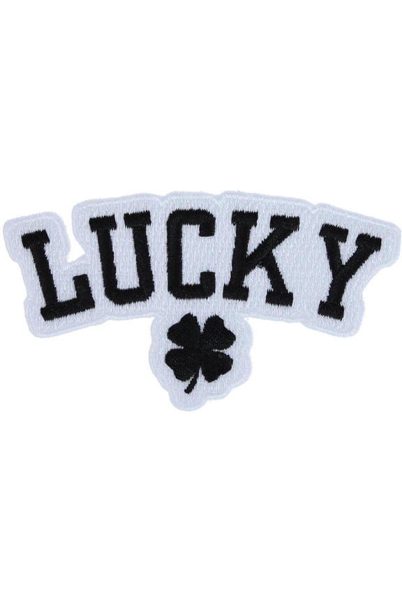 Lucky Shamrock Embriodered Patch
