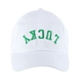 thumbnail image 1 of CTM Unisex Lucky Upside Down Embroidered Baseball Cap, 1 of 4