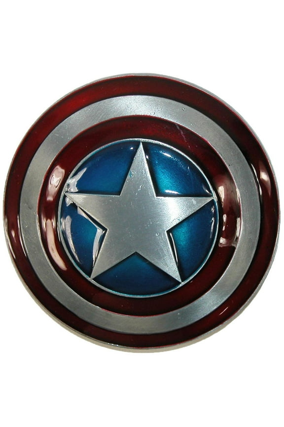 Marvel Avengers Captain America Shield Belt Buckle