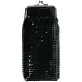 thumbnail image 1 of CTM  Mesh Cigarette Case with Lighter Pocket and Kiss Lock Closure (Women), 1 of 3